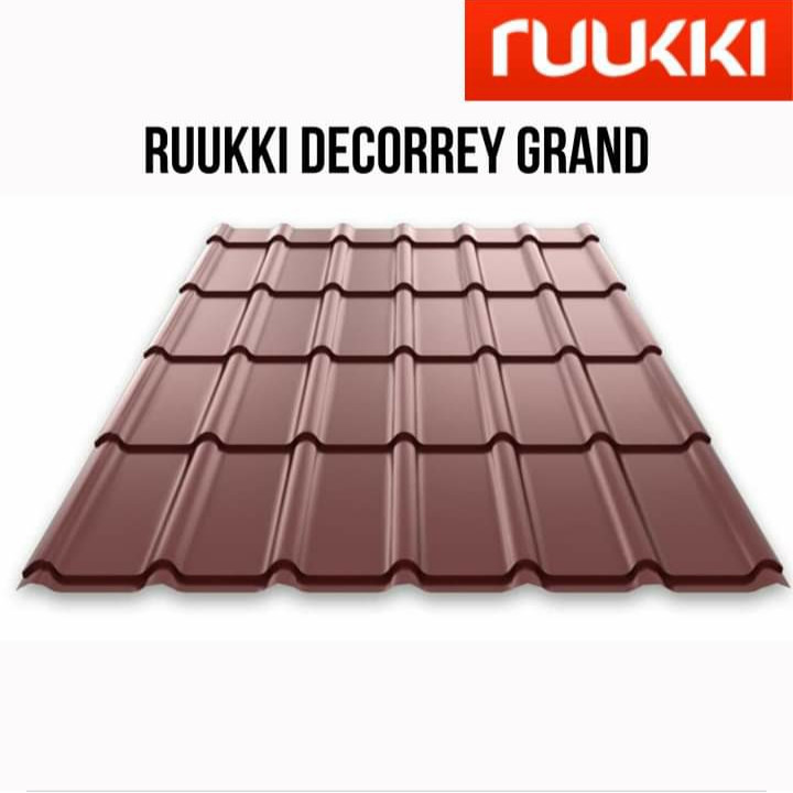 Металочерепиця Ruukki Decorrey Grand 0,5 мм PuralMatt BT — RR