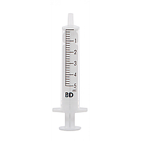 Шприц 5 мл Discardit Луер Сліп 22G 2-компонентный