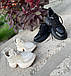 Демісезонні кросівки шкіряні жіночі замшеві на платформі молодіжні стильні зручні модні якісні чорні 36 розмір MKraFVT 2142/2 2024, фото 6