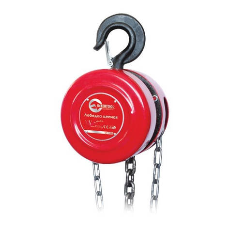 Лебідка ланцюгова Intertool GT1403 3т, фото 1