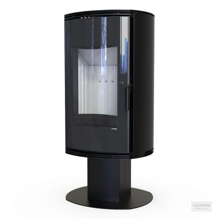 Сталева піч Defro Home ORBIS TOP Чорний, фото 1