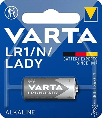 Батарейка лужна Varta LR1, 1.5V, блістер 1шт