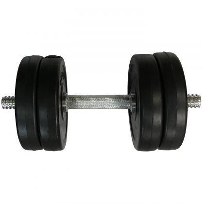 Гантель розбірна композитна домашня гантель пластикова для тренувань Newt Rock Pro-R 11,5 кг, фото 2