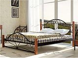 Ліжко двоспальне на дерев'яних опорах Джоконда, фото 2
