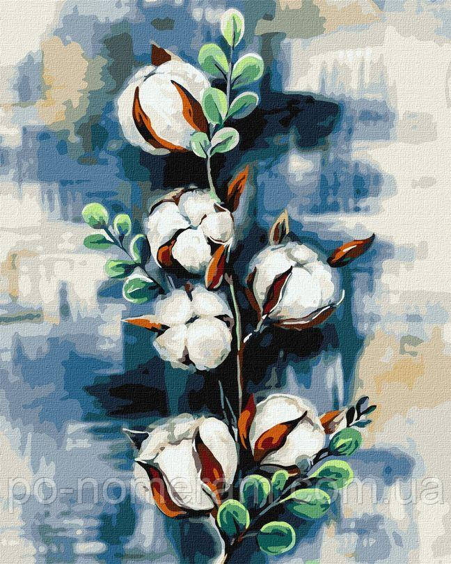 Розмальовка для дорослих Ідейка Бавовна ©kkatyshaa (KHO5665) 40 х 50 см