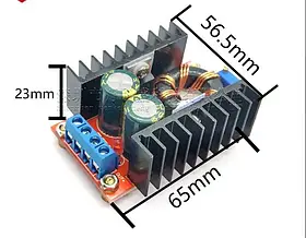 150W DC-DC підвищувальний перетворювач 10-32V to 12-35 V 6A