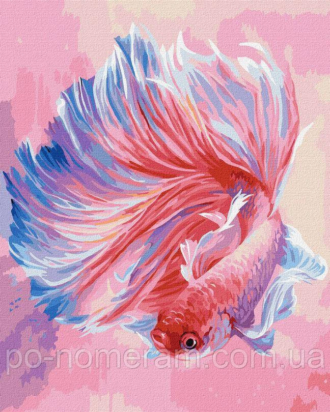 Картина Розмальовка Ідейка Риба півник ©Ira Volkova (KH4459) 40 х 50 см