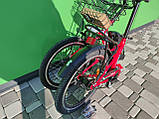 Електровелосипед складаний "Fold 20" 450 W 48 V e-bike Led фара 2500 lmn Cruise control, фото 10