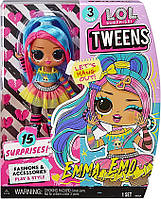 Кукла ЛОЛ Сюрприз Эмма Эмо LOL Surprise Tweens Series 3 Fashion Doll Emma Emo 584070