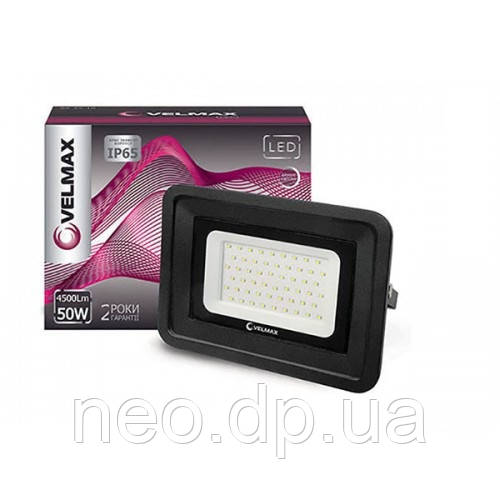 Прожектор LED 50W Velmax 6200K 4500Lm