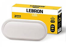 Светильник светодиодный Lebron L-WLO 18W овал 4100K 1575Lm