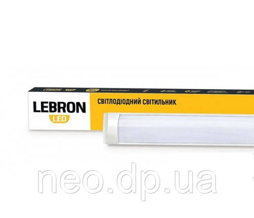 Світильник лінійний LED Lebron L-Т8-LP 18W 600mm 4000К/6200k 1350Lm