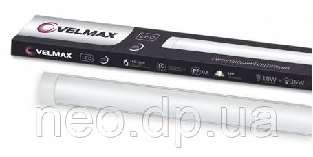 Світильник лінійний LED VELMAX V-LPО 18W 600mm 6500k 1400Lm