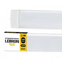 Світильник лінійний LED LEBRON L-Т8-LPP 18W 6200k 1500Lm IP 65