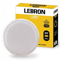Світильник світлодіодний Lebron L-WLR-S 8W коло 4100K 720Lm ІР54 СВЧ