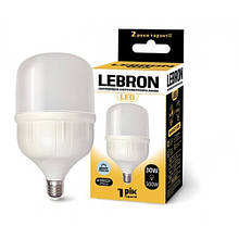 Лампа світлодіодна Lebron L-А100 30W 2700 Lm Е27 6500k