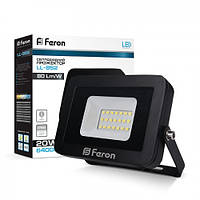 Прожектор LED 20W Feron 6400K 1600Lm