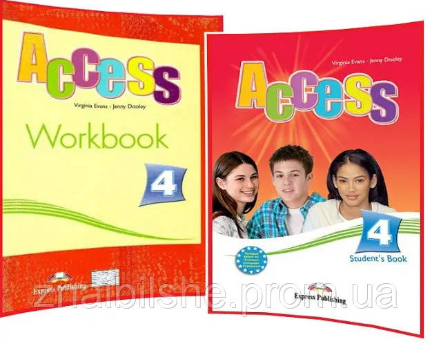 Купить Access 4 Student's Book + Workbook (Підручник + робочий зошит ...