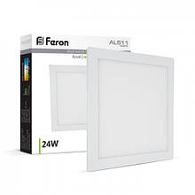 Світлодіодний світильник Feron 24W 4000K 1440LM