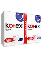 Прокладки кotex ultra night duo 14 шт