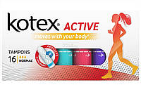 Гигиенические тампоны Кotex Active Normal, 16 шт