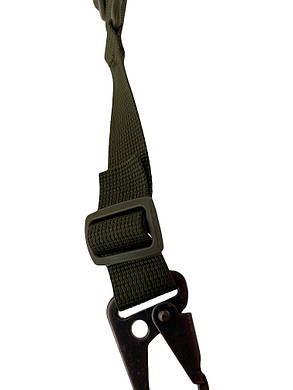 Ремінь для АК 1/2 точковий поліамідний ТТХ олива (аналог MAGPUL MS3), фото 2