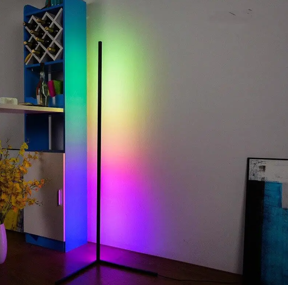 Лампа напольная торшер RGB с пультом. Управление с телефона управления и  регулировкой яркости и эффекты ргб (ID#1761914028), цена: 2500 ?, купить на  Prom.ua