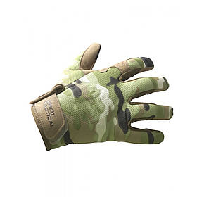 Рукавички тактичні повнопалі Kombat UK Operators Gloves мультикам