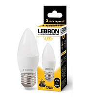 LED ЛАМПА LEBRON С37 4W Е27 320Lm