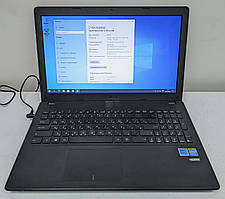 Офісний ноутбук Asus X551M з великим екраном 15" і камерою для зумів