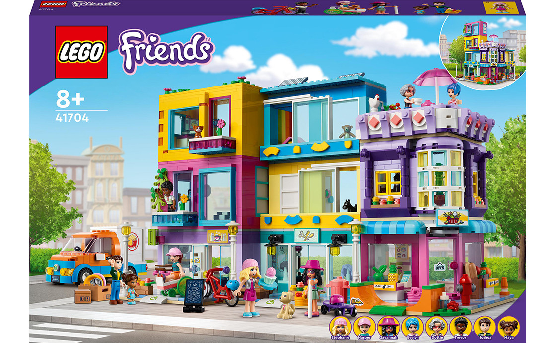 LEGO Friends Будинок на центральній вулиці 1682 деталі (41704), фото 1