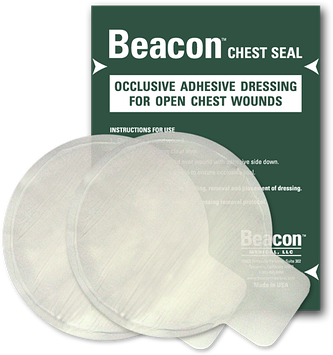 Пов'язка оклюзійна невентильована Beacon Chest Seal 2 шт