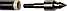 Стріла для гвинтівкового арбалету Man Kung MK-AL16BK алюміній чорний, фото 3