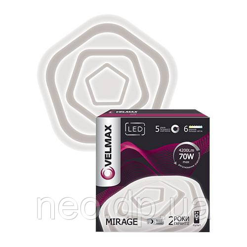 Світлодіодні LED світильники SMART VELMAX V-CL-MIRAGE 70W 3000K-6500K 4200LM