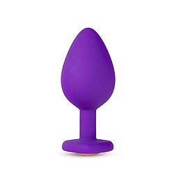 Анальний пробний пробка з blushtemptasia bling plug невеликий фіолетовий