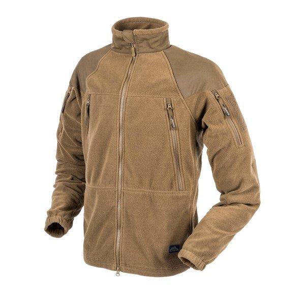 Флісова кофта HELIKON-TEX STRATUS JACKET Heavy Fleece Coyote (BL-STC-HF-11) розм.XL