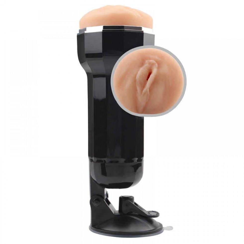 Мастурбатор у колбі на присосковій чашці MX Cup Cup Чорна кицька Місакі Чіса, фото 1