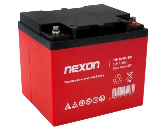 Акумулятор NEXON GEL DEEP CYCLE 50Ah 12V (TN-12-50-GD), фото 1