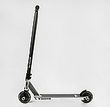 Самокат трюковий Best Scooter Warrior, Сірий 30401, фото 6