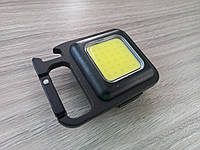 Ліхтарик карабін Rechargeable Keychain Light акумуляторний спідн-с