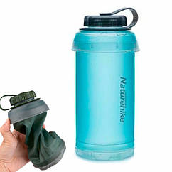 Фляга для води м'яка Naturehike TPU folding bottle 0.75 L NH20SJ014 blue