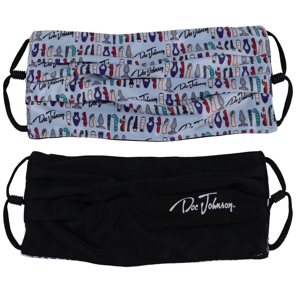 Гігієнічна маска доктор Джонсон DJ оборотна та регульована маска для обличчя, фото 1