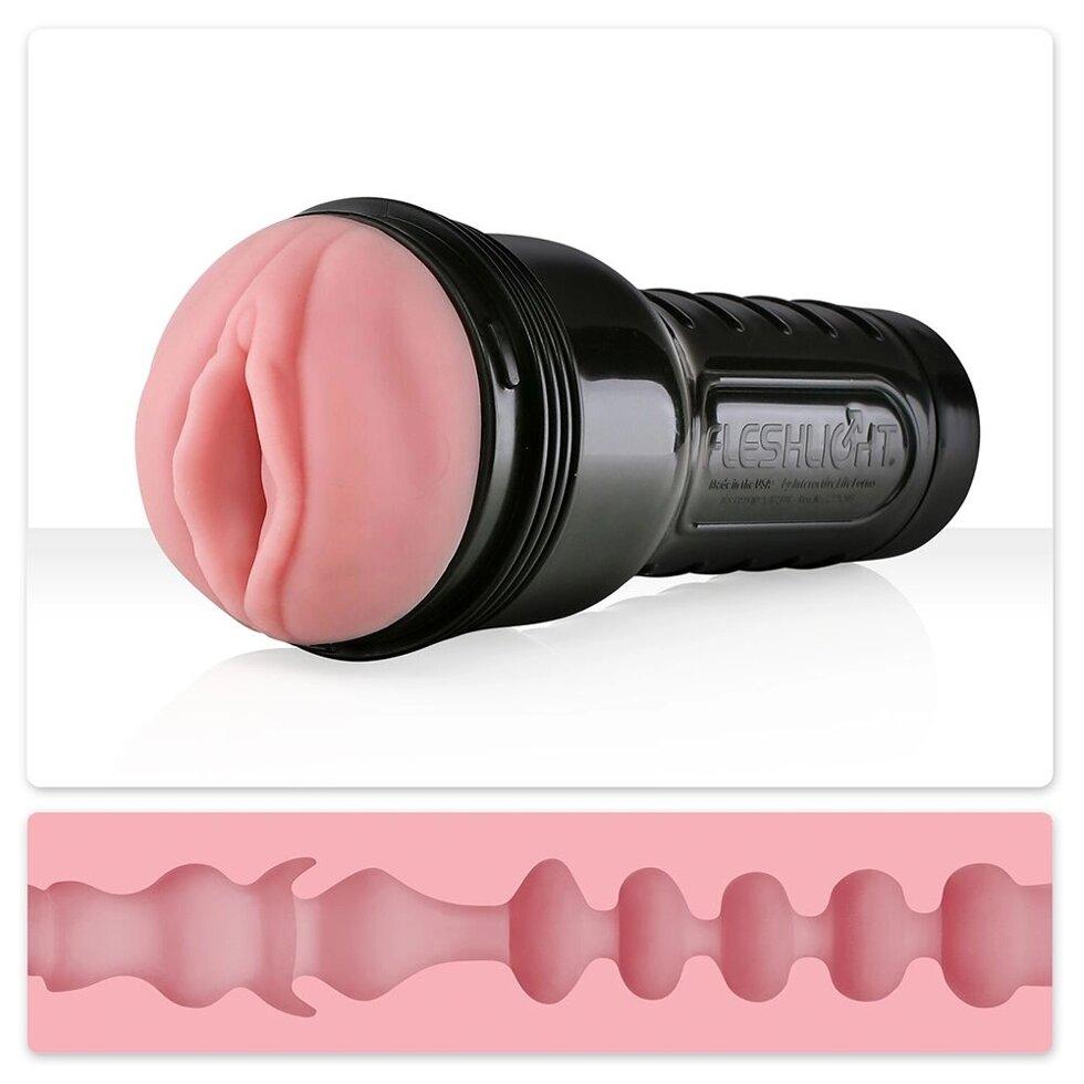 Мастурбатор-Вагіна Fleshlight Pink Lady Mini-Lotus Нова текстура, фото 1
