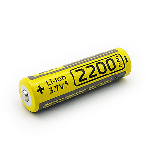 Акумулятор Li-Ion 18650 Rablex 2200mAh (3.7 v) (1шт.)