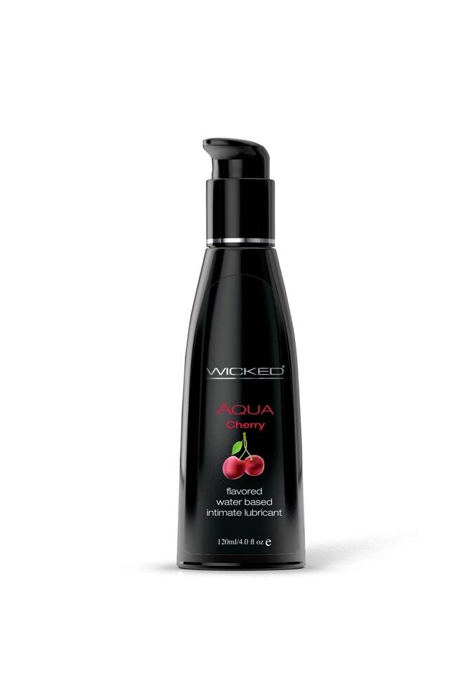 Їстівна мастила зі смаком Cherry Wicked Aqua 120ml