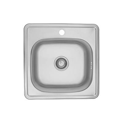 Кухонна мийка Kroner KRP Satin-4848 (0,6 мм)