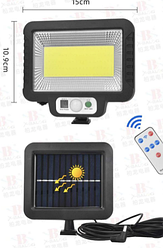 Прожектор акумуляторний із солн. панеля T-09-1COB / 8145