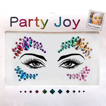 Стрази, прикраси для обличчя