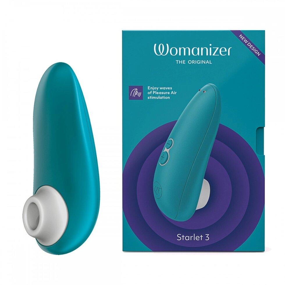 Womanizer Starlet 3 бірюзовий вакуумний стимулятор вакуумний клітер стимулятор