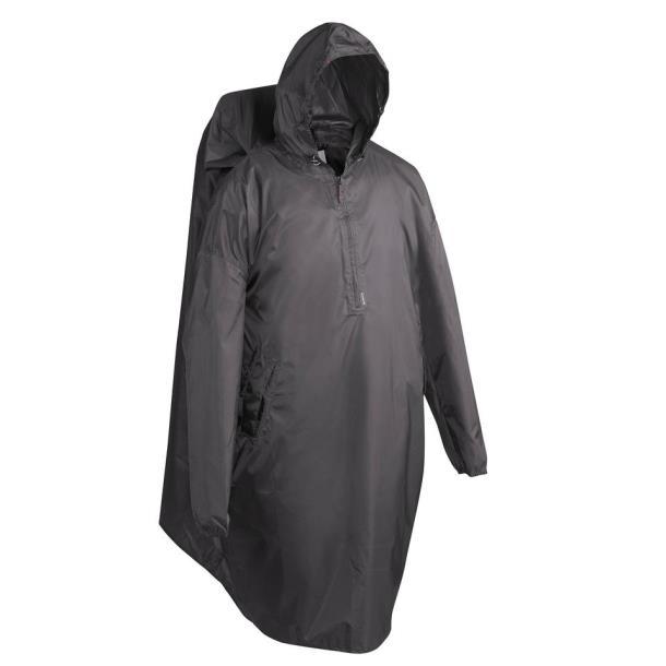 Плащ-дощовик Decathlon Cape Arpenaz 40L чорний (1822127) розм.S-M